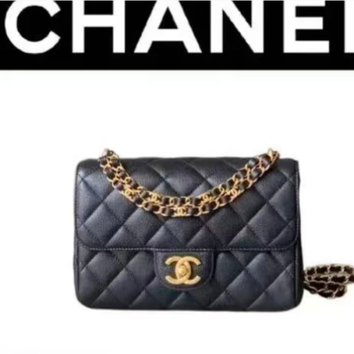 샤넬 여성 블랙 체인백 - Chanel Womens Black Cross Bag - ch447x