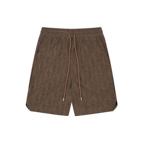 디올 남성 캐쥬얼 브라운 반바지 - Dior Mens Brown Half-pants - di562x