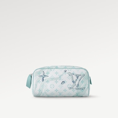 루이비통 남성 블루 파우치 - Louis vuitton Mens Blue Pouch - lv1557x