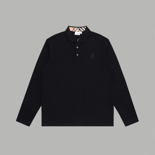 버버리 남성 폴로 블랙 맨투맨 - Burberry Mens Black Tshirts - bu238x