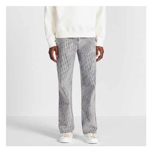 디올 남성 블루 청바지 - Dior Mens Blue Jeans - di592x