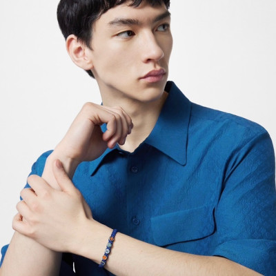 루이비통 남/녀 블루 팔찌 - Louis vuitton Unisex Blue Bangle- acc177x