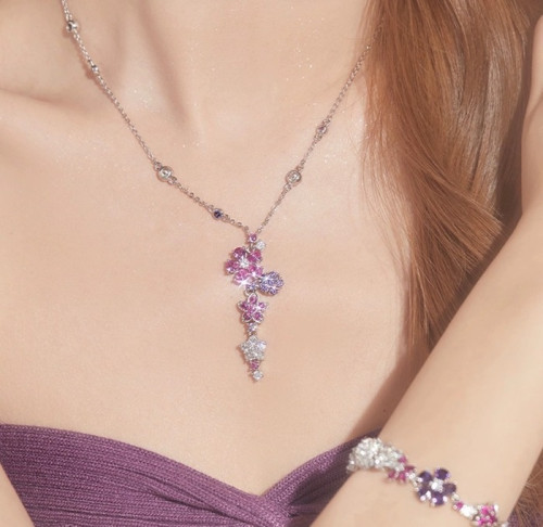 반클리프 아펠 여성 화이트 골드 목걸이 - Van Cleef & Arpels Womens Gold Necklace - acc193x
