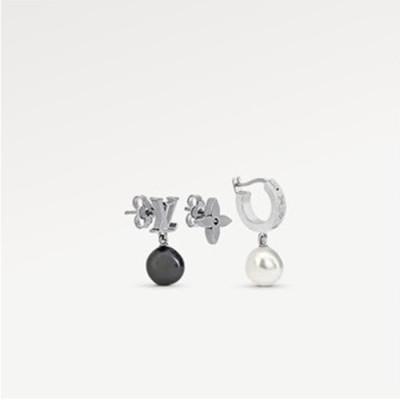 루이비통 여성 화이트 골드 이어링 - Louis vuitton Womens White Gold Earring - acc202x