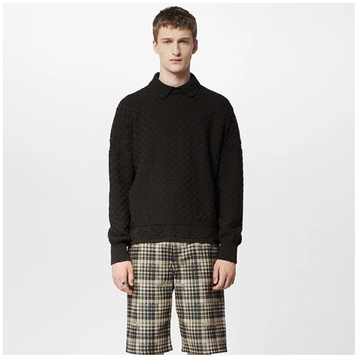 루이비통 남성 블랙 반바지 - Louis vuitton Mens Black Half-pants - lv1678x