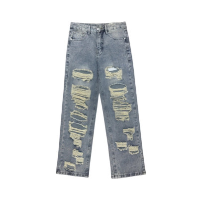 발렌시아가 남성 블루 청바지 - Balenciaga Mens Blue Jeans - ba543x