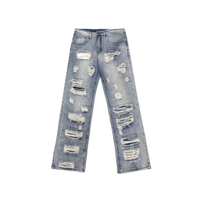 발렌시아가 남성 블루 청바지 - Balenciaga Mens Blue Jeans - ba544x