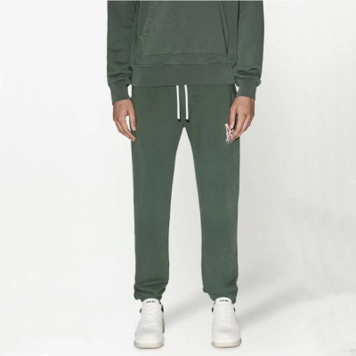 아미리 남성 그린 트레이닝 팬츠 - Amiri Mens Green Training-pants - amr128x