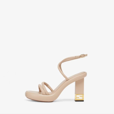 펜디 여성 베이지 샌들 - Fendi Womens Beige Sandals - fe170x