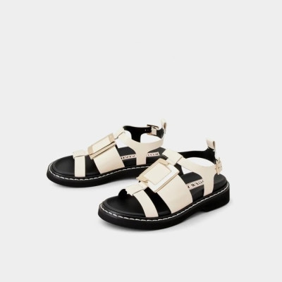 로저비비에 여성 아이보리 샌들 - Roger Vivier Womens Ivory Sandals - vi07x