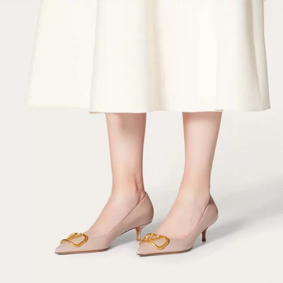 발렌티노 여성 베이지 누드 구두 - Valentino Womens Beige Nude Shoes - va432x