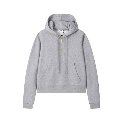 셀린느 여성 캐쥬얼 그레이 후드티 - Celine Womens Gray Hoodie - ce188x