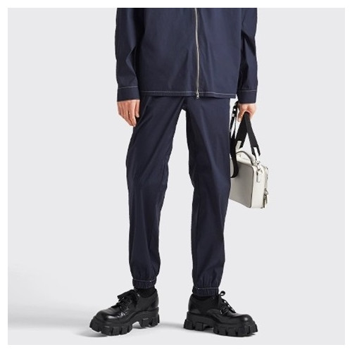 프라다 남성 캐쥬얼 네이비 팬츠 - Prada Mens Navy Pants - pr670x
