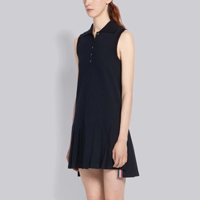 톰브라운 여성 네이비 원피스 - Thom Browne Womens Navy One-pieces - th78x