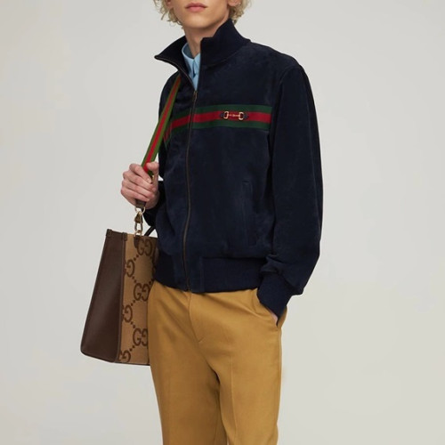 구찌 남성 네이비 집업 자켓 - Gucci Mens Navy Jackets - Gu947x
