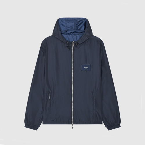 펜디 남성 네이비 양면 자켓 - Fendi Mens Navy Jackets - fe186x