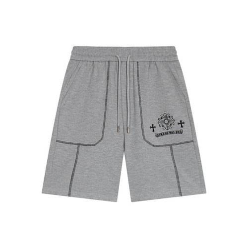 크롬하츠 남성 캐쥬얼 그레이 반바지 - Chrom Hearts Mens Gray Half-pants - ch190x