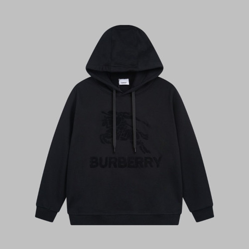 버버리 남성 블랙 후드티 - Burberry Mens Black Hoodie - bu263x