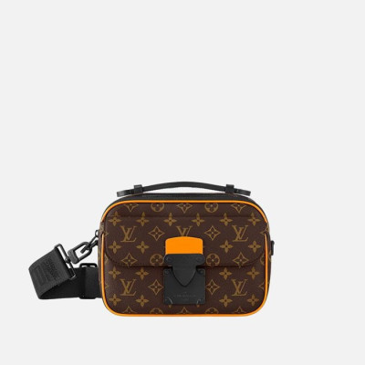 루이비통 남성 S-LOCK 메신저백 【매장-370만원대】 - Louis vuitton Mens Brown Cross Bag - lv1772x