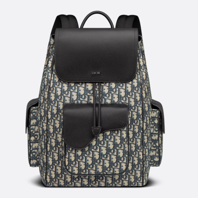 디올 남성 새들 오블리크 백팩 【매장-440만원대】 - Dior Mens Navy Back Pack - di645x