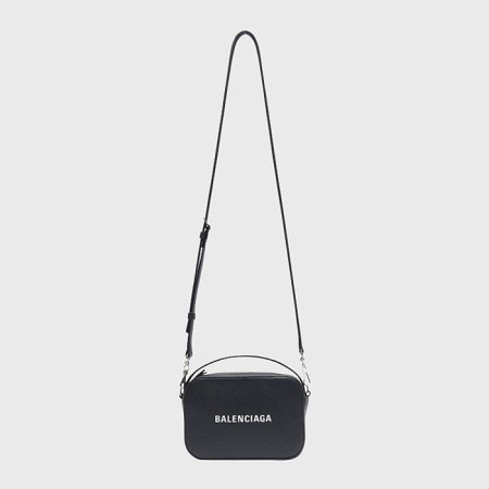 발렌시아가 여성 에브리데이 카메라 백 【매장-150만원대】 - Balenciaga Women Black Cross Bag - ba576x