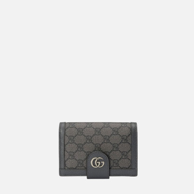 구찌 남/녀 GG 수프림 오피디아 여권 케이스 【매장-80만원대】 - Gucci Unisex Gray Passport Wallets - gu969x