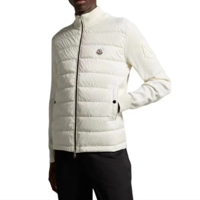 몽클레어 남성 화이트 다운 자켓 - Moncler Mens White Down Jackets - mo162x