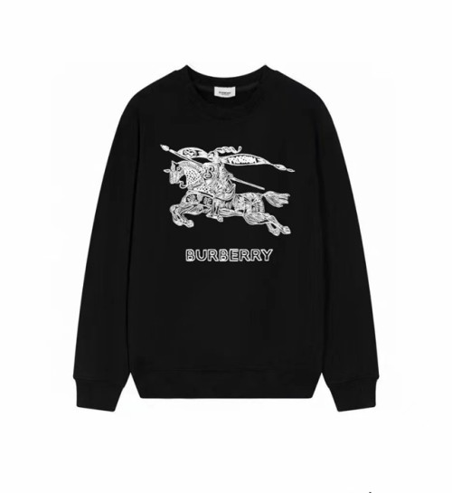 버버리 남성 크루넥 블랙 맨투맨 - Burberry Mens Black Tshirts - bu296x