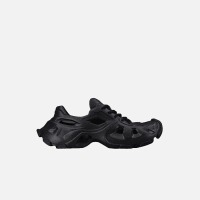 발렌시아가 남성 HD 레이스업 블랙 뮬 【매장-100만원대】 - Balenciaga Mens Black Sandals - ba613x