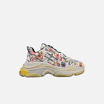 구찌 X 발렌시아가 남/녀 해커 프로젝트 트리플 S 플라워 스니커즈 【매장-200만원대】 - Balenciaga Unisex Flower Sneakers - ba637x