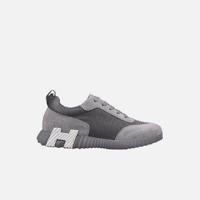 에르메스 바운싱 그레이/챠콜 스니커즈 【매장-160만원대】 - Hermes Unisex Gray Sneakers - he278x