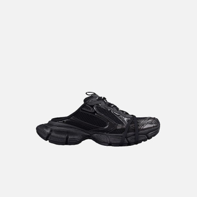 발렌시아가 남/녀 3XL 블랙 뮬 스니커즈 【매장-160만원대】 - Balenciaga Unisex Black Sneakers - ba661x