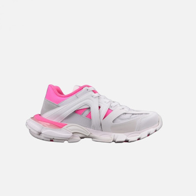 발렌시아가 X 아디다스 남/녀 트랙 포럼 핑크 로우 스니커즈 【매장-170만원대】 - Balenciaga Unisex Pink Sneakers - ba674x