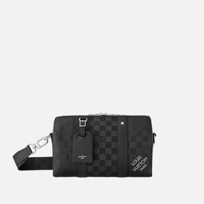 루이비통 남성 다미에 인피니 시티 키폴 【매장-430만원대】 - Louis vuitton Mens Black Cross Bag - lv1881x