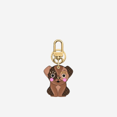 루이비통 남성 강아지 펜던트와 키링 M80242 【매장-100만원대】 - Louis vuitton Mens Brown Key Ring - acc219x