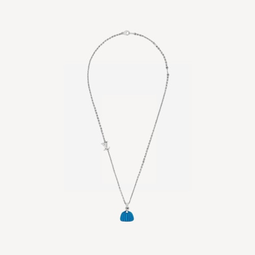 루이비통 LV x YK 남성 호박 펜던트 M01099 【매장-100만원대】 - Louis vuitton Mens White Gold Necklace - acc228x