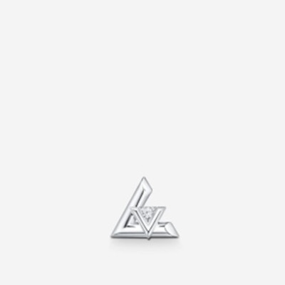 루이비통 LV 여성 볼트 스터드 귀걸이 Q96970 【매장-270만원대】 - Louis vuitton Womens White Gold Earing - acc281x