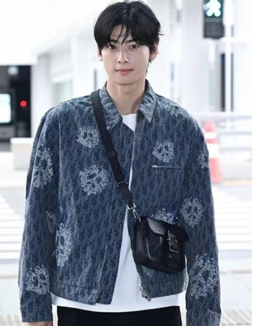 디올 남성 블루 데님 자켓 - Dior Mens Blue Jackets - di718x
