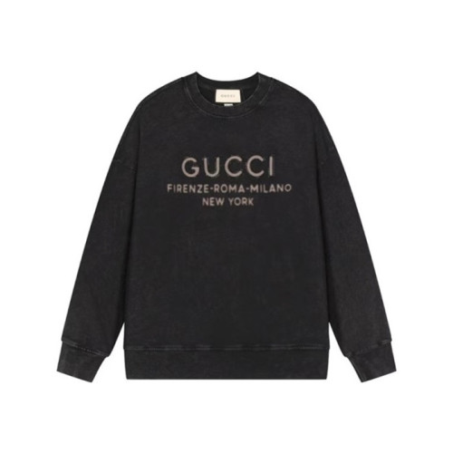 구찌 남성 베이직 블랙 맨투맨 - Gucci Mens Black Tshirts - gu1021x