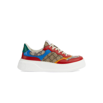 구찌 GG 레드/블루 스니커즈 【매장-140만원대】 - Gucci Womens Red Sneakers - gu1030x