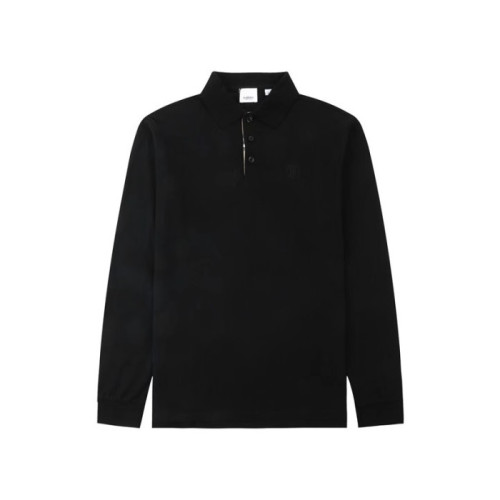 버버리 남성 폴로 블랙 맨투맨 - Burberry Mens Black Tshirts - bu324x