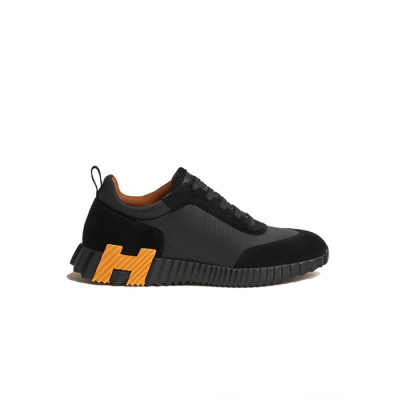 에르메스 남/녀 바운싱 블랙 스니커즈 【매장-200만원대】 - Hermes Unisex Black Sneakers - he331x