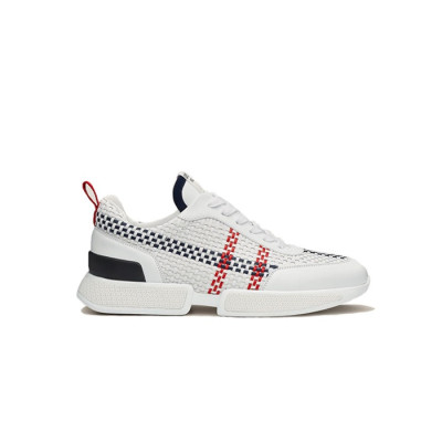 에르메스 남성 드리프트 화이트 핸드메이드 우븐 스니커즈 【매장-270만원대】 - Hermes Mens White Sneakers - he342x