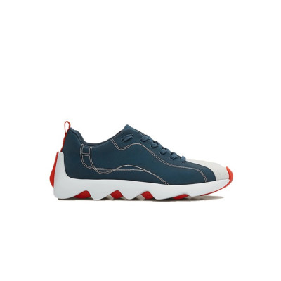 에르메스 남성 엔볼 블루 네이비 스니커즈 【매장-130만원대】 - Hermes Mens Navy Sneakers - he344x