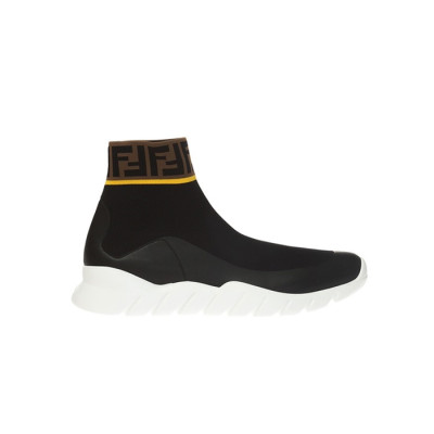 펜디 남성 로고 삭스 스니커즈 【매장-150만원대】 - Fendi Mens Black Sneakers - fe517x