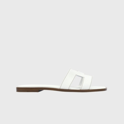 에르메스 여성 오란 샌들 【매장-150만원대】 - Hermes Womens White Slippers - he375x