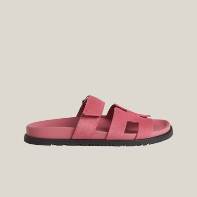 에르메스 여성 시프레 샌들 【매장-200만원대】 - Hermes Womens Pink Slippers - he385x