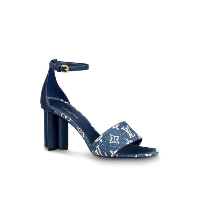 루이비통 여성 Silhouette 샌들 1A9PW4【매장-150만원대】 - Louis vuitton Womens Blue Sandals - lv1967x