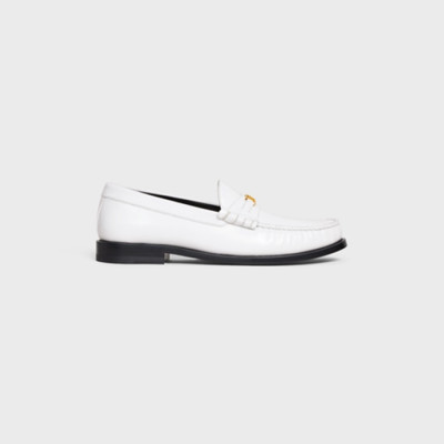 셀린느 여성 트리옴페 로퍼 화이트 【매장110만원대】 - Celine Womens White Loafers - ce224x