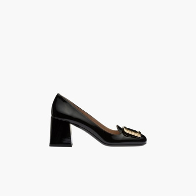 미우미우 여성 페이턴트 가죽 펌프스 힐 Black 【매장140만원대】 - Miumiu Womens Black Pumps - miu316x